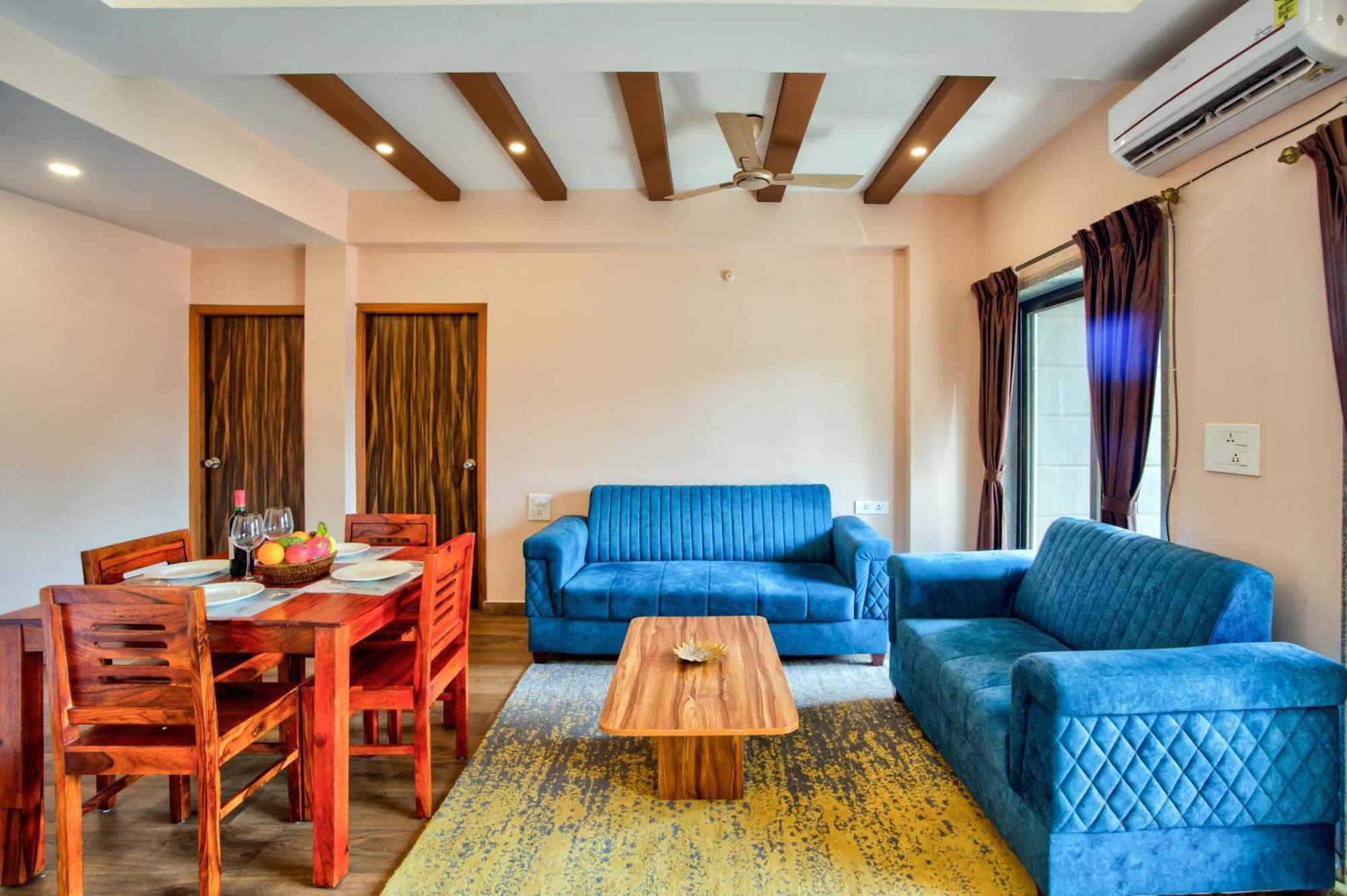 Luxury 2Bhk Apartment Near Candolim Nerul  Exterior photo