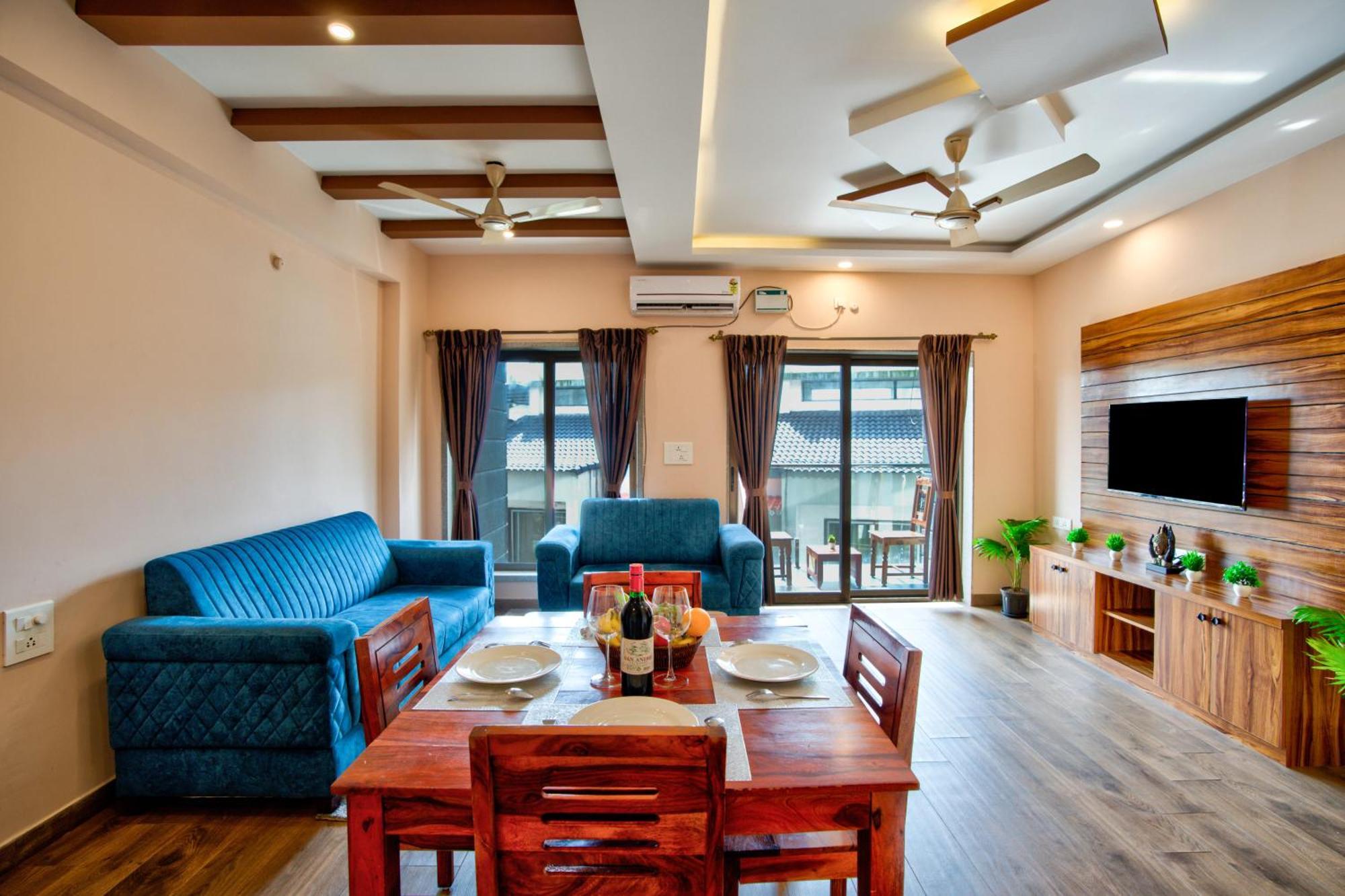 Luxury 2Bhk Apartment Near Candolim Nerul  Exterior photo